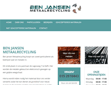 Tablet Screenshot of benjansen.eu